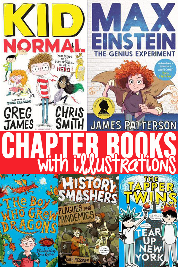 21 Illustrated Chapter Books Series for 7-11 Year Olds